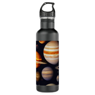 Planets Pattern 710 Ml Water Bottle