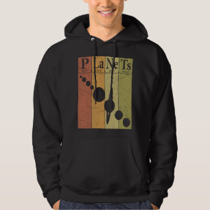 Planets Periodic Table Elements Solar System Plane Hoodie
