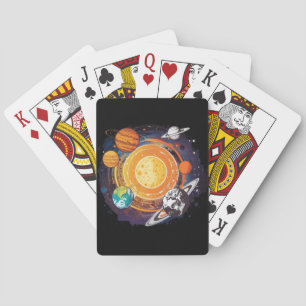 Planets Playing Cards