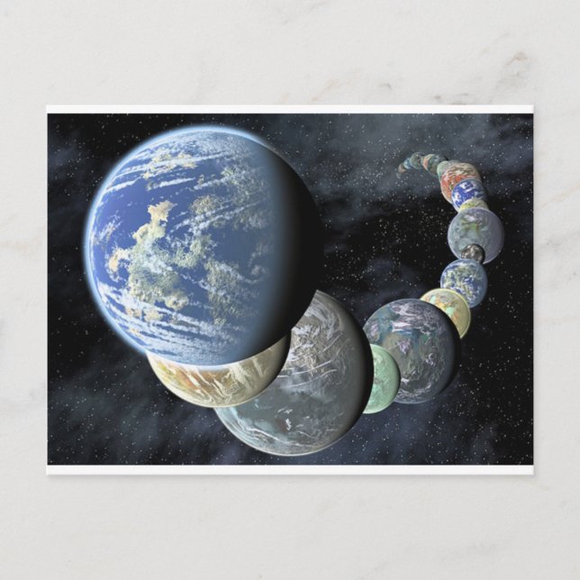 Planets Postcard (Front)