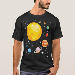 Planets Solar System Planetarium Astronomy Astroph T-Shirt