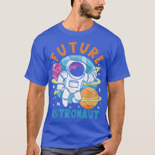 Planets Space Science Astronomy Lover Kids Future T-Shirt