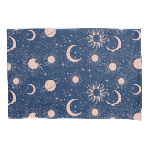 Planets & Stars Pattern Pillowcase