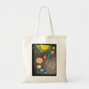 planets sun astronomy astrology mercury venus mars tote bag