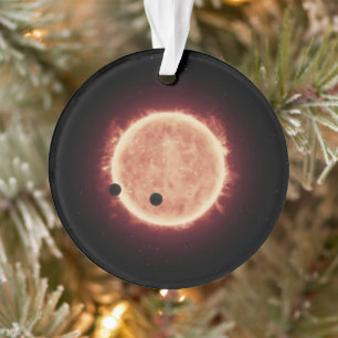 Planets Transiting Red Dwarf Star In Trappist-1 Ornament