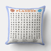 Planets Word Search