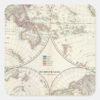 Planiglob der Erde Atlas Map