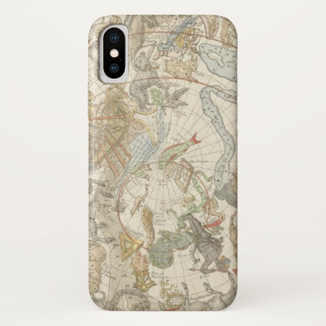 Planisphaerii Coelestis Hemisphaerium Case-Mate iPhone Case (Back)