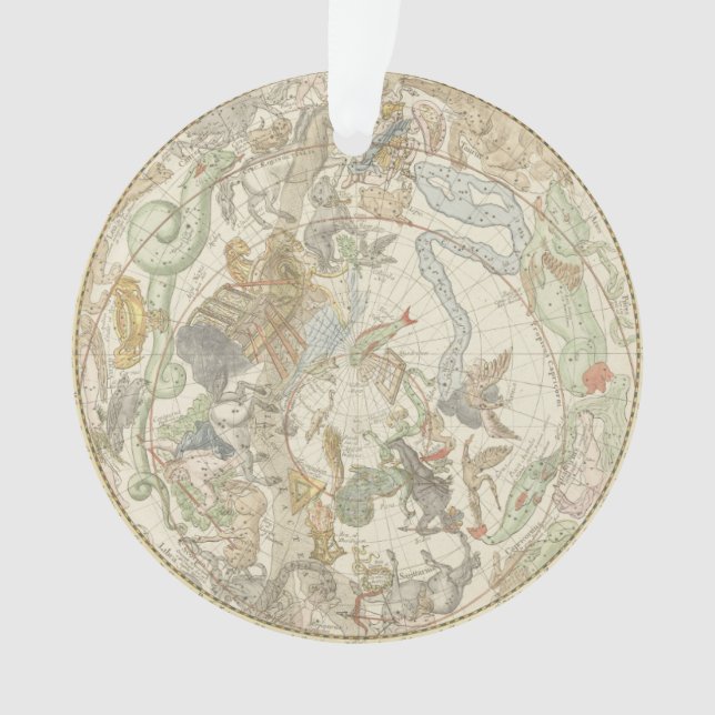 Planisphaerii Coelestis Hemisphaerium Ornament (Front)