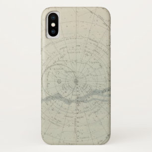 Planisphere Celeste Hemisphere iPhone X Case