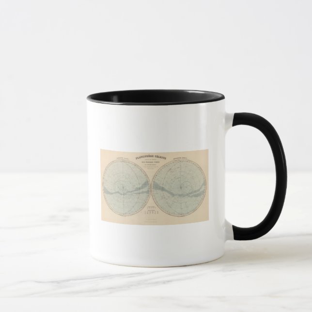 Planisphere Celeste Hemisphere Mug (Right)