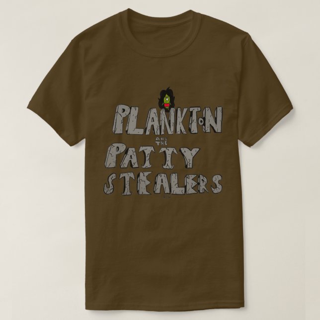 Plankton and the Patty Stealers T-Shirt (Design Front)