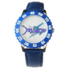 Plankton shark cartoon watch