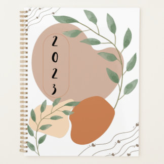  Planner 2023-2024 Watercolor Boho aesthetic 