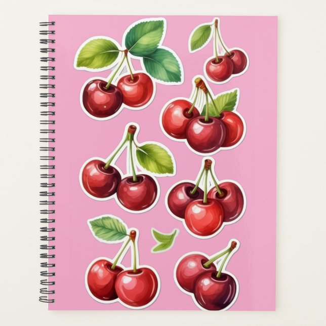 Planner Cherry Aesthetic (Front)