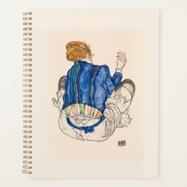 PLANNER : EGON SCHIELE : SEATED WOMAN (Front)