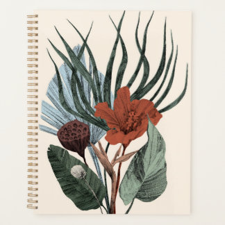 Planner Elegant Vintage Botanical Art Print