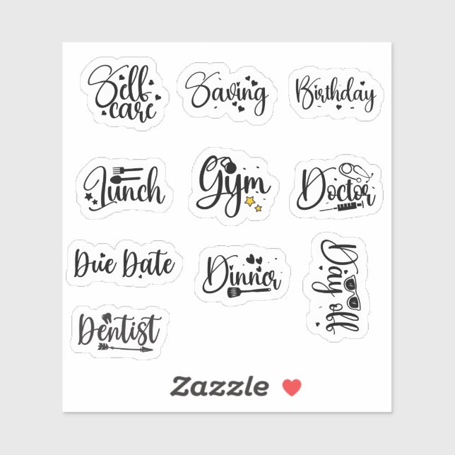 Planner Essentials: Everyday Moments Sticker Sheet (Sheet)