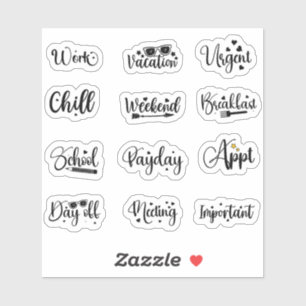 Planner Essentials: Everyday Moments Sticker Sheet