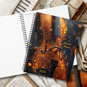 Planner for Music Teacher Student Violinist