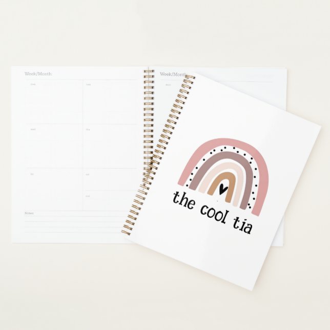 PLANNER FOR THE COOL TIA (AUNT)  (Display)