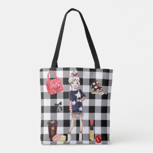 planner girl tote bag