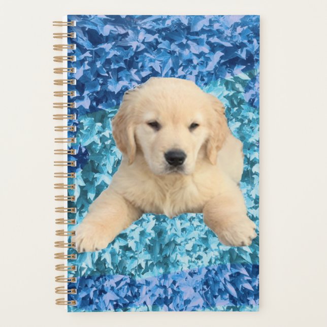 Planner - Golden Retriever Puppy (Front)