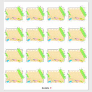 Planner List Stickers Scrapbook Writing Decor