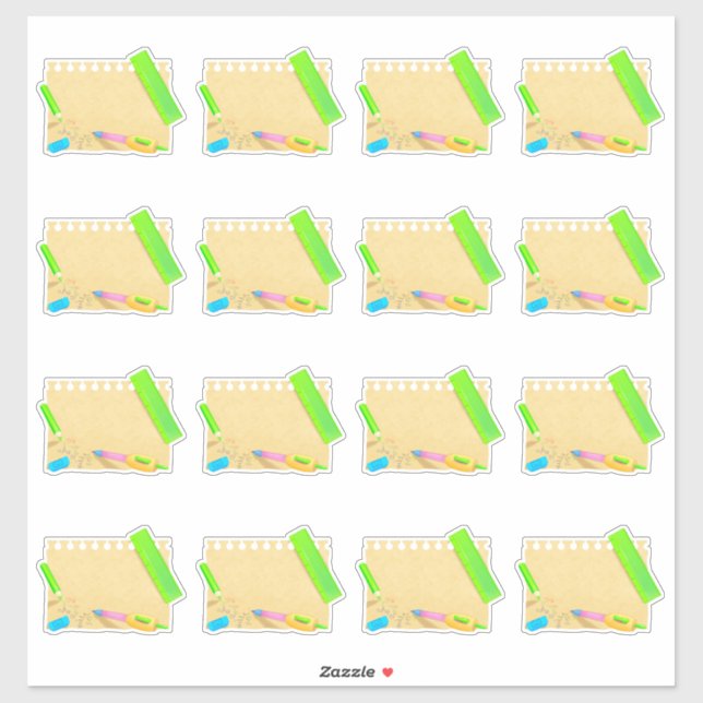 Planner List Stickers Scrapbook Writing Decor (Sheet)