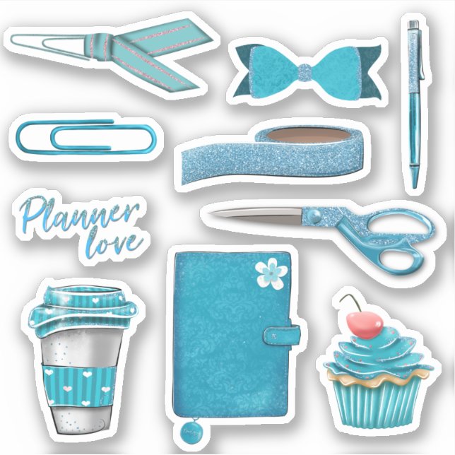 Planner love volume 1, sticker set (Front)