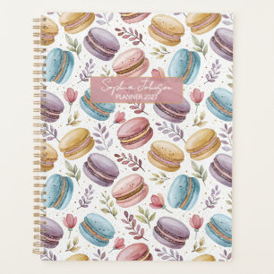 Planner Modern Personalized Macaroon Desserts