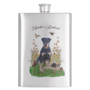 Planner Outdoor Pillow Square Paper Coaster Gift B Hip Flask