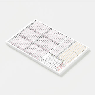 Planner Pages for On-The-Go Post-it Notes