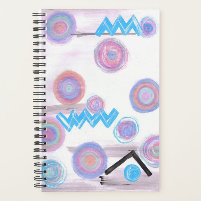 Planner "Pastel abstract" (Front)