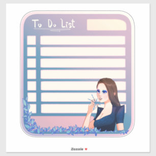 Planner Sticker To Do List Winter Anime Scrapbook