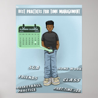 Planning and Time Management (Matte) Poster