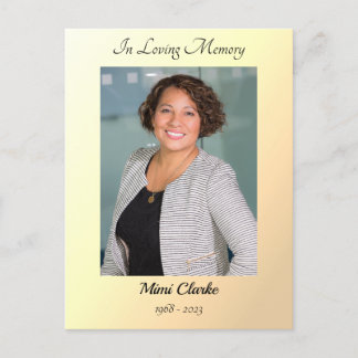 Planning for Paradise Eternally Yours Funeral Card