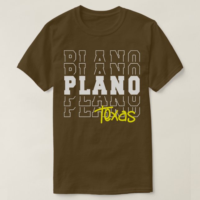 Plano city Texas Plano TX T-Shirt (Design Front)