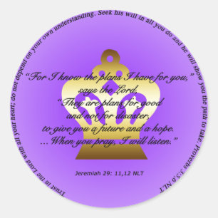 Plans for Hope and Future Sticker