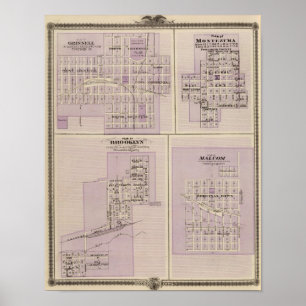 Plans of Brooklyn, Grinnell Poster