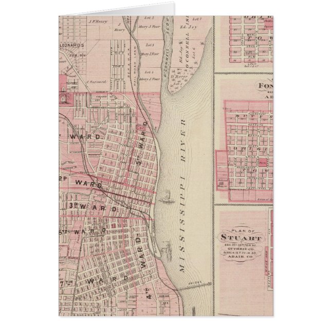 Plans of Burlington, Greenfield (Front)