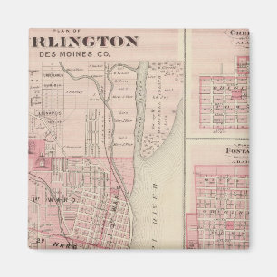 Plans of Burlington, Greenfield Magnet