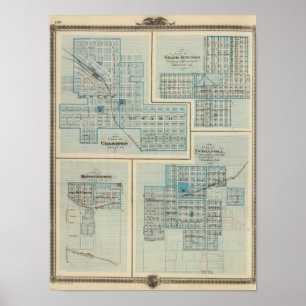 Plans of Chariton, Grand Junction Poster