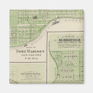 Plans of Fort Madison Magnet