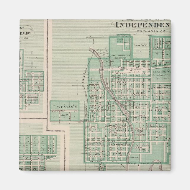 Plans of Independence Magnet (Front)