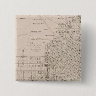 Plans of Keokuk, Forest City 15 Cm Square Badge