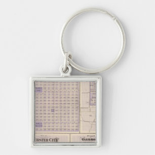 Plans of Osage, West Union Key Ring