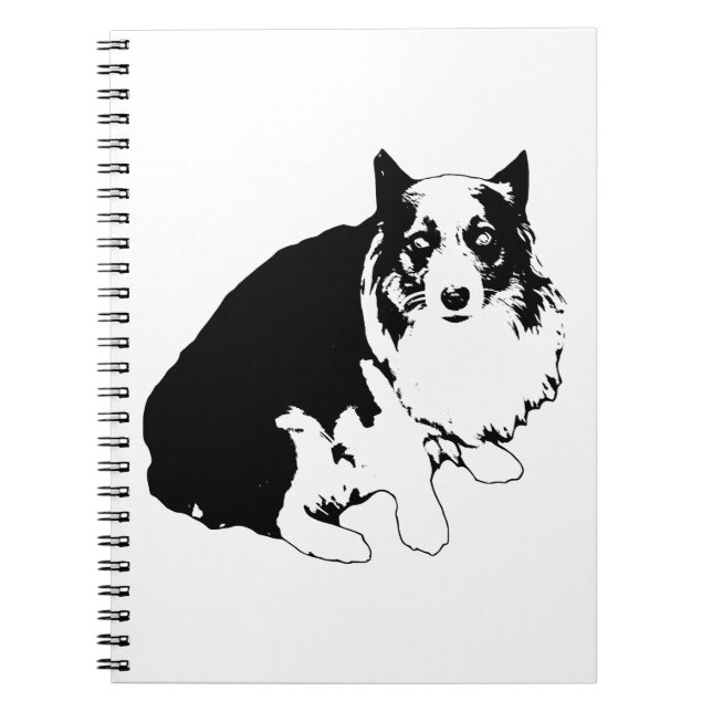 Plans With Corgi Backbone Notebook (Front)