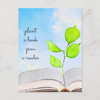 Plant a Book Postcard