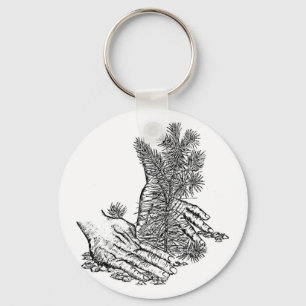 Plant A Tree Key Ring